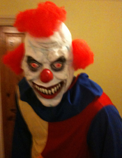 Clown Suit and Mask 2